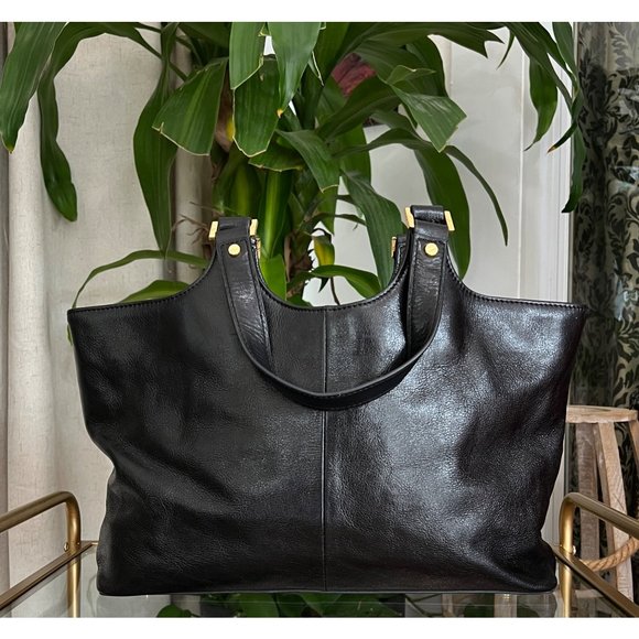 ♦️♦️  TORY BURCH AUTHENTIC BLACK BOMBE ELLA SATCHEL ♦️♦️ - Picture 6 of 16